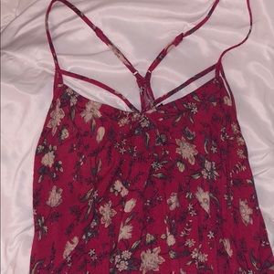 Floral Print Tank Top